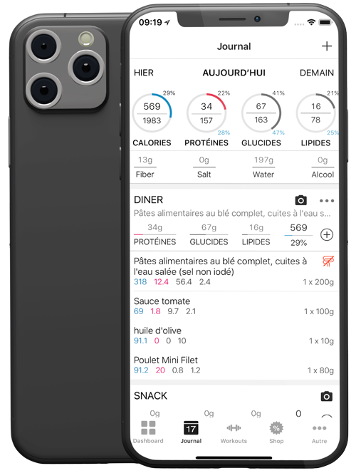 Nutriligent Daily screenshot